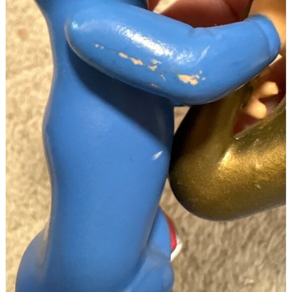 Alvin & The Chipmunks Musical Figures PVC 1991 Rock Stars Simon Theodore Vintage - Picture 9 of 14